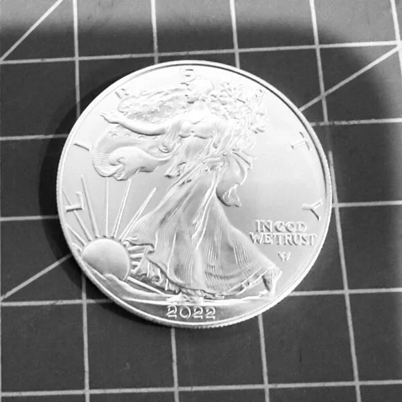 2022 American Silver Eagle Coin Silver Bullion One Dollar Liberty Eagle Design - Picture 4 of 14